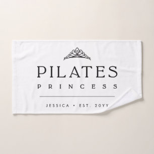 Simple Princesse de Pilates Personnalisée Noir Fém