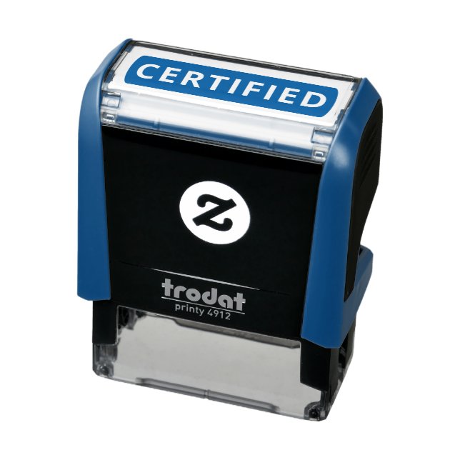SIMPLE PRODUCT CERTIFIED RUBBER STAMP (Product)
