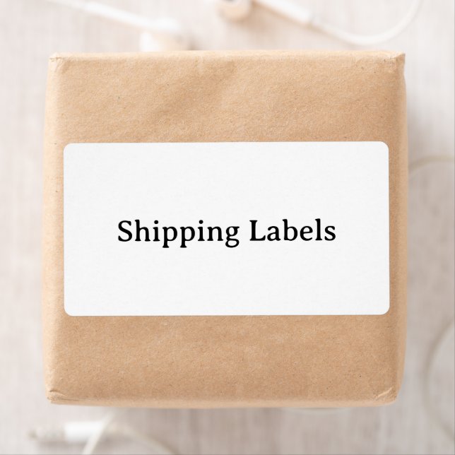 Simple Professional 3.75" x 2" Shipping  (Insitu)