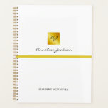Simple Professional Branding Business Planner<br><div class="desc">Promote your brand in style with this custom business promotional item featuring your own logo or design. Ideal for trade shows, employee gifts, corporate giveaways, or daily branding, this personalized item helps your business stand out and leave a lasting impression. Simply upload your company logo or branding artwork, and create...</div>