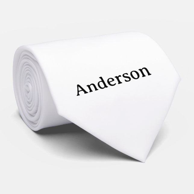 Simple Professional Business 55" Tie (Rolled)