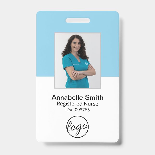 Simple Professional Business Badge (Front)