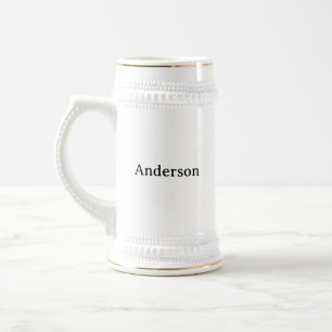 Simple Professional Business Beer Stein