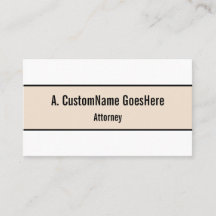 Simple Professional Business Card