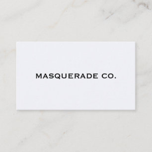 Simple Professional Company Organization Business Card