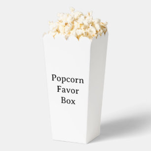Simple Professional Popcorn 3.75" x 3.5" x 7.5" Favor Box