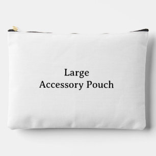 Simple Professional Print Cut Sew Large Accessory Pouch