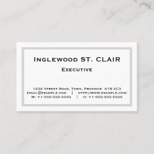 Simple Professional Profile Card