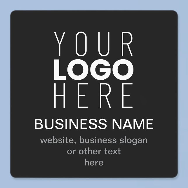 Simple Promotional Template for Your Business Logo (Creator Uploaded)