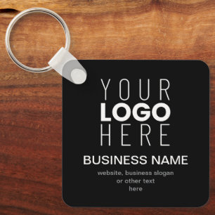 Simple Promotional Template for Your Business Logo Keychain