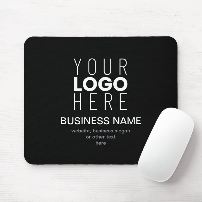 Simple Promotional Template for Your Business Logo Mouse Pad (With Mouse)