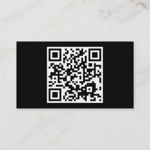 simple QR code Business Card
