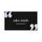 Simple Quotation Marks Black Business Card