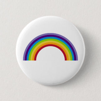 Simple Rainbow Button Badge