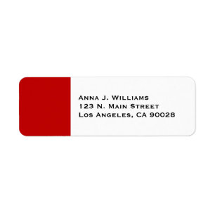 simple red