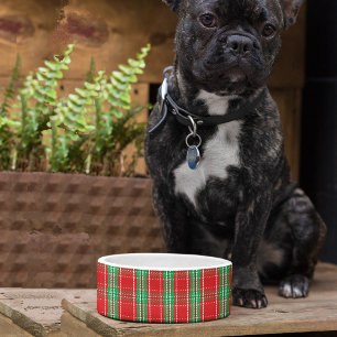 Simple Red and Green Christmas Plaid