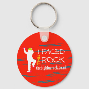 simple red keychain