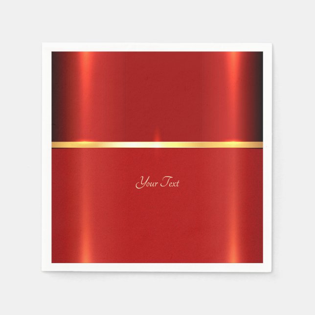 Simple Red Napkins (Front)