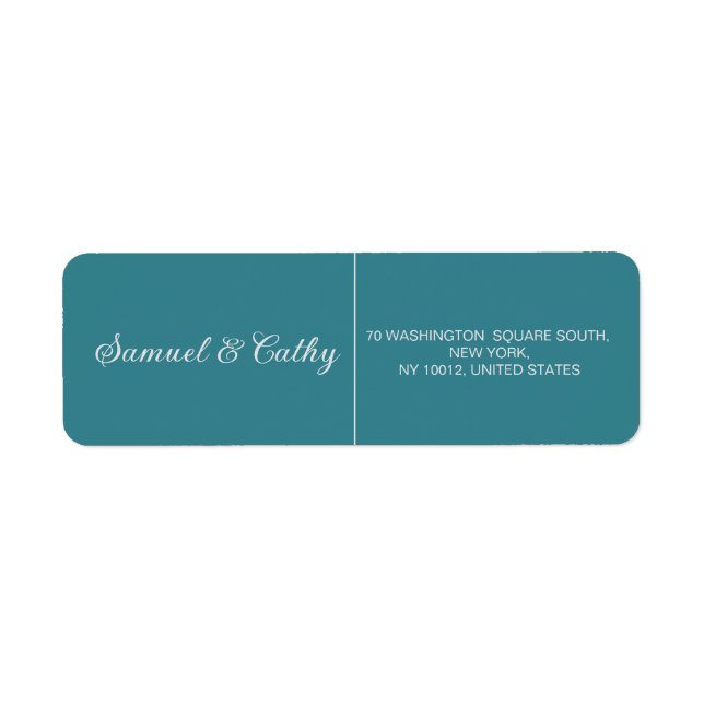 Simple Replace Name & Address (Front)