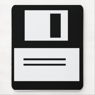 Simple Retro Floppy Disc Mousepad
