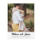 Simple  Retro Handwritten Font Photo Save The Date