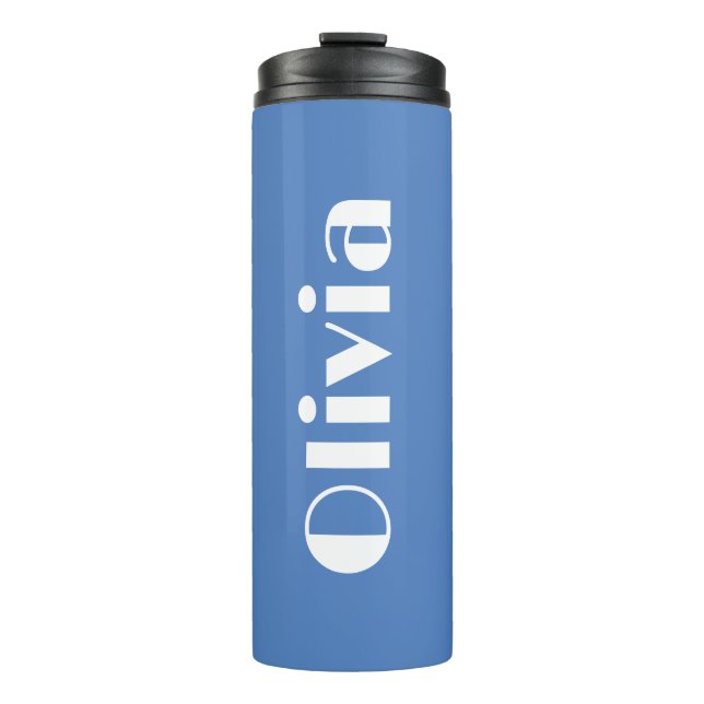 Simple Retro Tumblers With Names (Front)