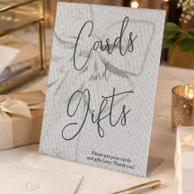 Simple Retro White Bow Cards and Gifts Script