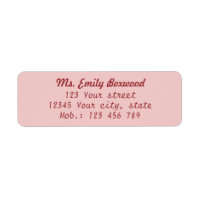 Simple Return Address Red