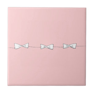 Simple ribbon line tile