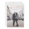 Simple Rose Gold Merry Christmas Photo Cards