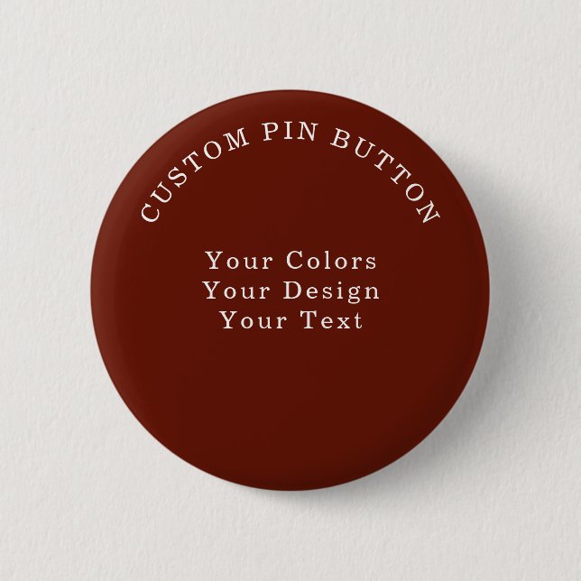 Simple Round 2.25 inch Pin/ 2 Inch Round Button (Front)