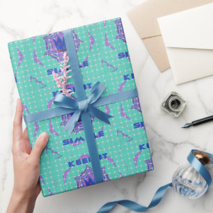 Simple Royal Wrapping Paper