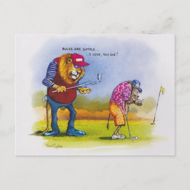 Simple rules postcard (Front)