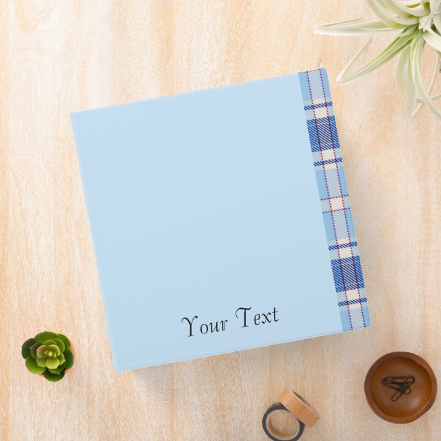 Simple Rustic  Blue Style Chake  Binder (In Situ)