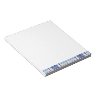 Simple Rustic Blue Style Chake Notepad