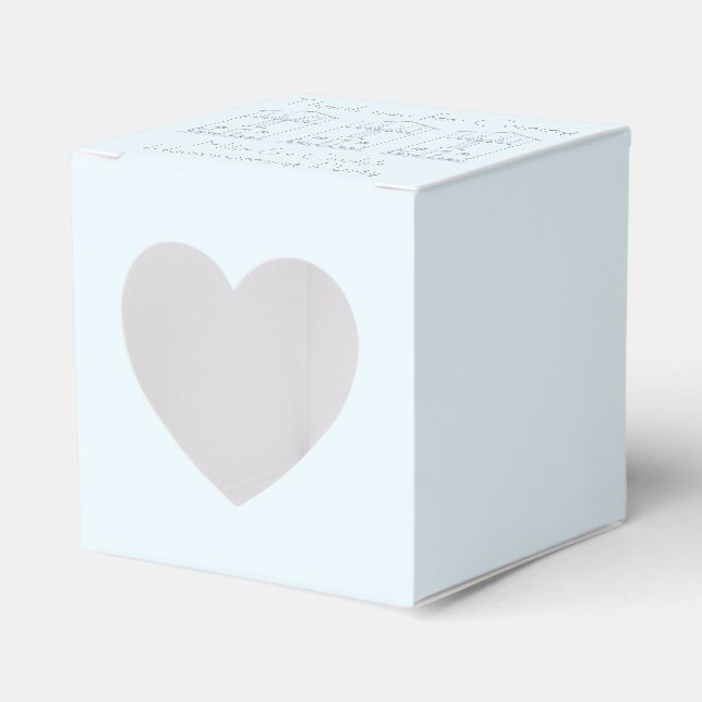 Simple Rustic House New Address Housewarming Favor Box (Front Side)