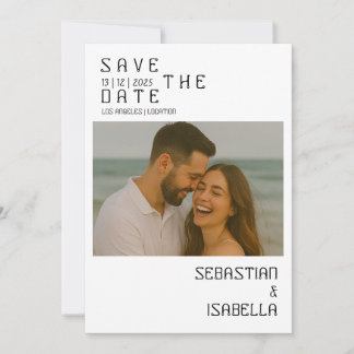 Simple Save The Date Card