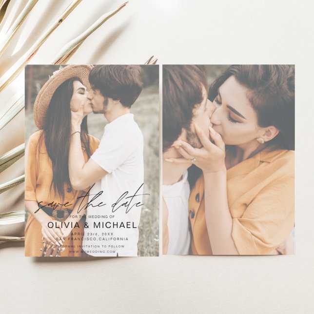 Simple Save the Date Photo Picture Wedding (Creator Uploaded)
