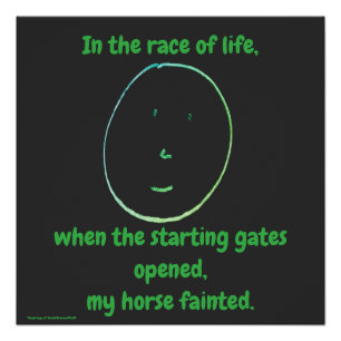 "Simple Says-#1" funny, quote, humor Poster