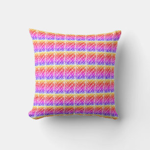 Simple Scribble Ipanema Filter Basic Throw Pillow