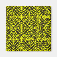 Simple Scribble | Mirror Tiling | Yellow |