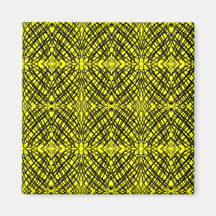 Simple Scribble   Mirror Tiling   Yellow   Magnet