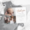Simple Script 3 Photo Collage Baby Thank