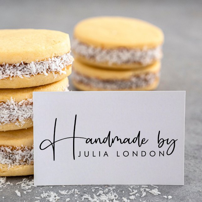 Simple Script Custom Create your own "Handmade by" Rubber Stamp (Creator Uploaded)