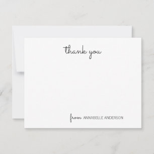 Simple Script Cute Pink Thank You Custom Notecard