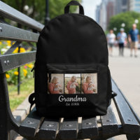 Simple Script Grandma Est. 3 Photo Year