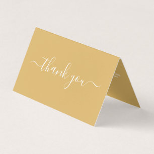 Simple Script, Logo/Picture Thank You Card