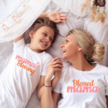 Simple script matching mom mother's day tshirt<br><div class="desc">Simple script matching mom mother's day tshirt</div>