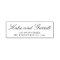 Simple Script Names Wedding Return Address