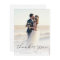 simple script newlyweds wedding photo